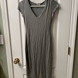 See You Monday Fitted Midi Dress